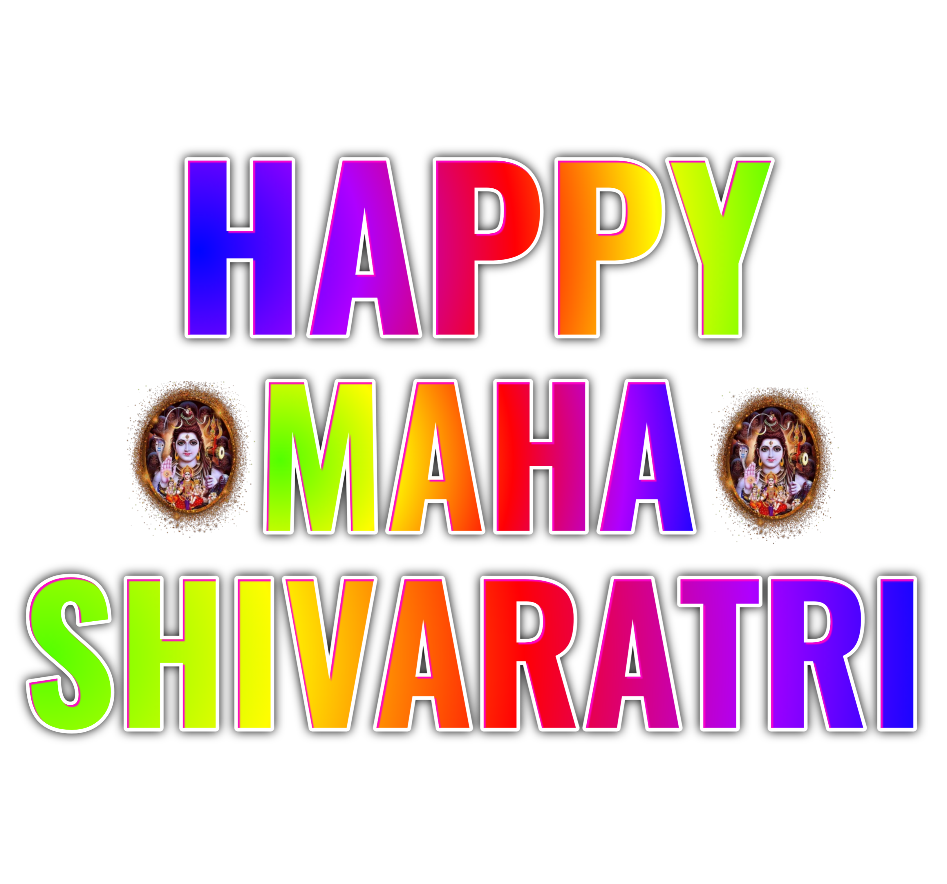 Happy Mahashivratri Day Wish Card Card